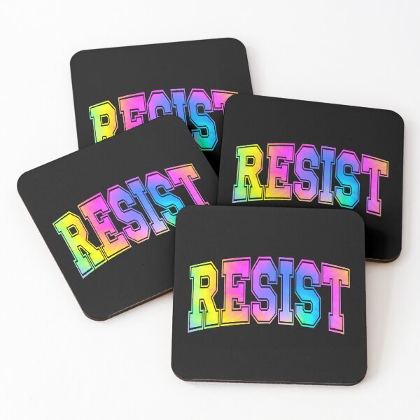 Item preview, RESIST Tie-Dye designed and sold by Caring Hearts.