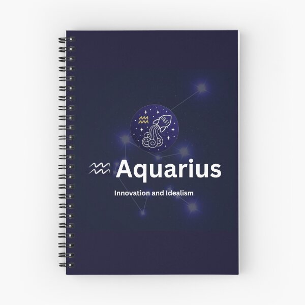 Item preview, Aquarius Zodiac Sign designed and sold by Lucky Arts With Love.