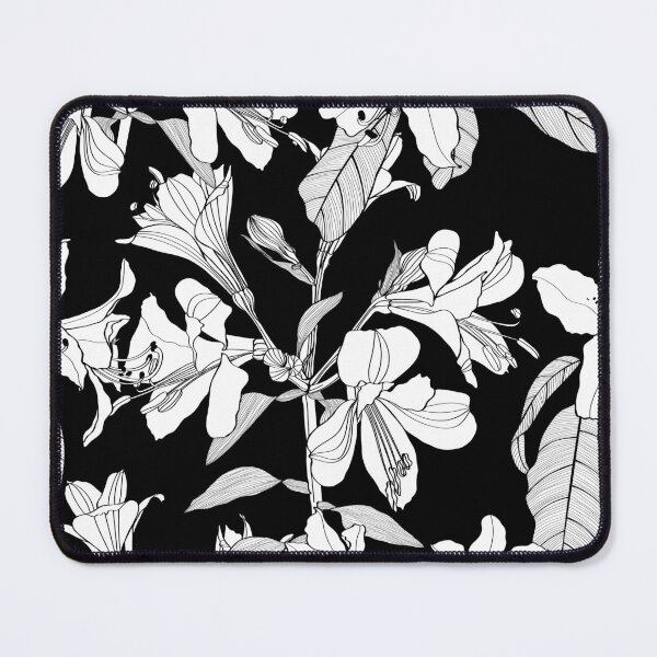 Item preview, Summer botanical background. Alstroemeria hand drawn flowers. designed and sold by MatyKotiv.
