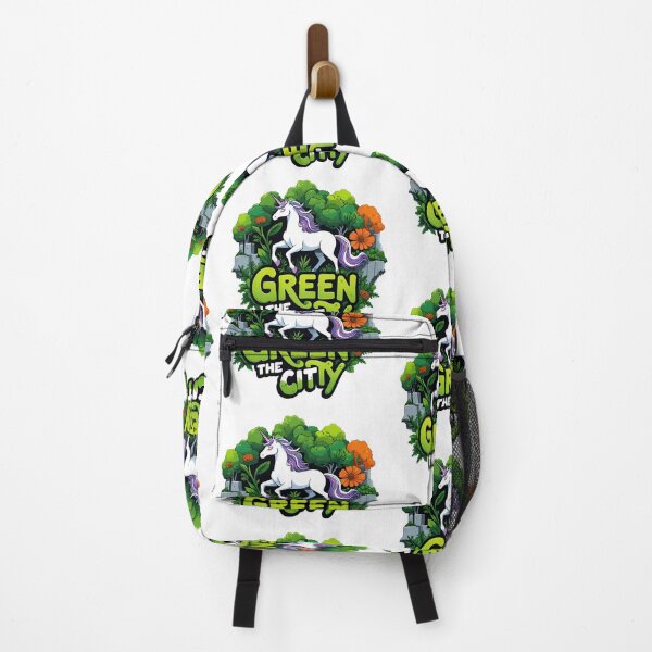Item preview, Green the City Unicorn designed and sold by zoughlal.