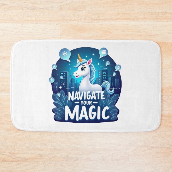 Item preview, Navigate Your Magic Unicorn designed and sold by zoughlal.