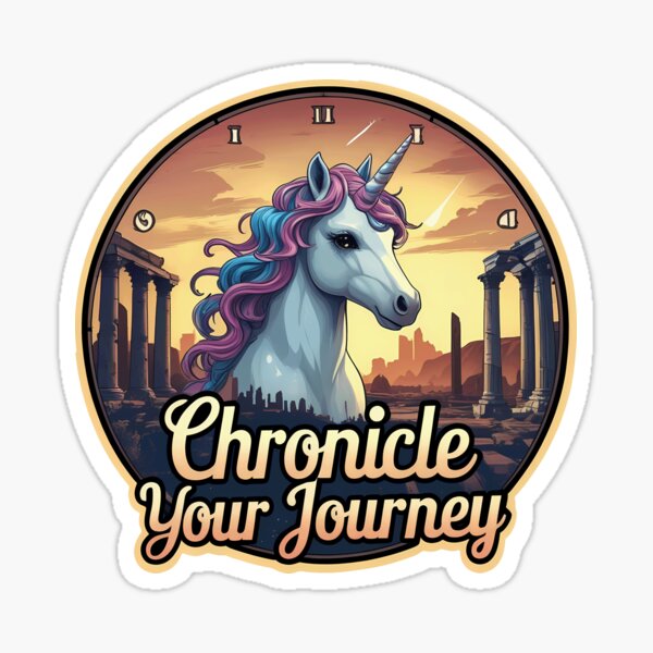 Item preview, Chronicle Your Journey Unicorn designed and sold by zoughlal.