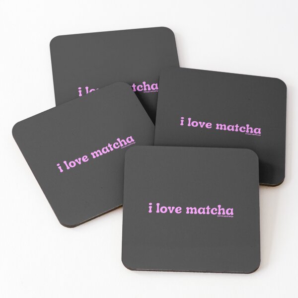 Item preview, I love matcha, v11b, pink, hot pink, neon pink | by @lilsboobthangs designed and sold by lilsboobthangs.
