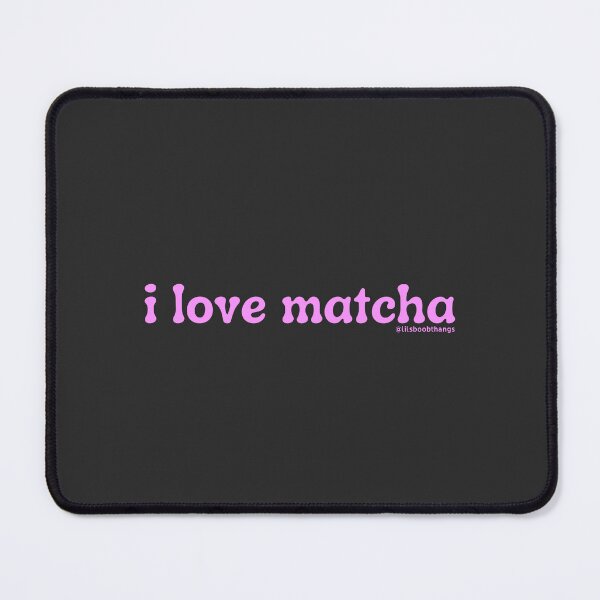 Item preview, I love matcha, v11b, pink, hot pink, neon pink | by @lilsboobthangs designed and sold by lilsboobthangs.