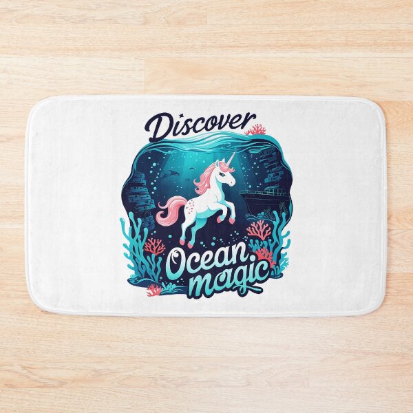 Item preview, Discover Ocean Magic Unicorn designed and sold by zoughlal.