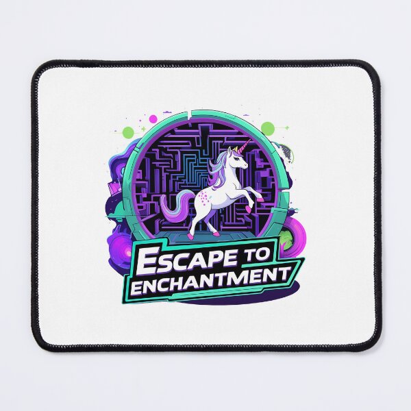 Item preview, Escape to Enchantment Unicorn designed and sold by zoughlal.
