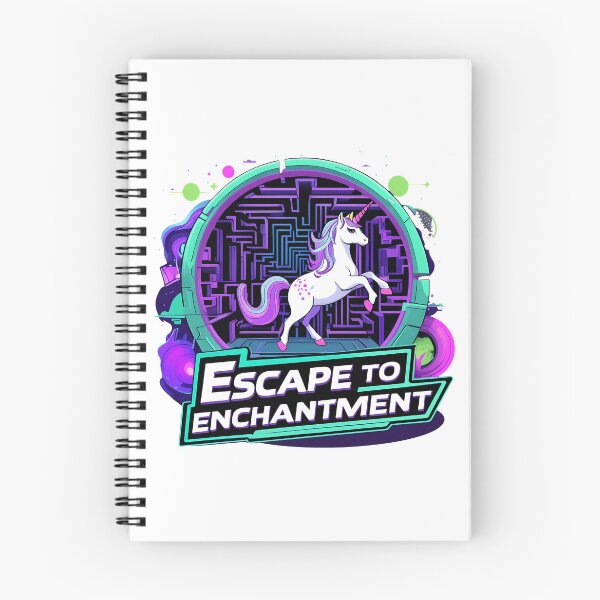 Item preview, Escape to Enchantment Unicorn designed and sold by zoughlal.