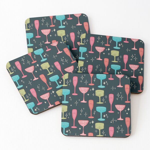 Item preview, Mid Century Modern Cocktails designed and sold by Iris Clare Studio.