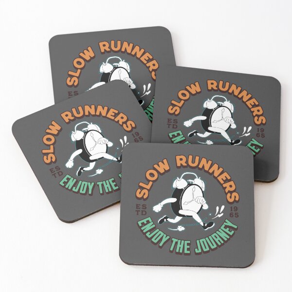 Item preview, Slow Runners - Enjoy The Journey - Jogging Running Fitness Training designed and sold by scooterbaby.