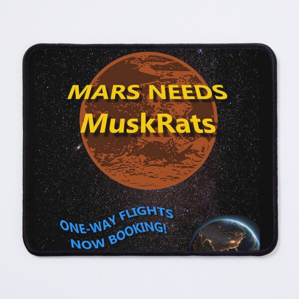 Item preview, Mars Needs MuskRats designed and sold by LWLex.