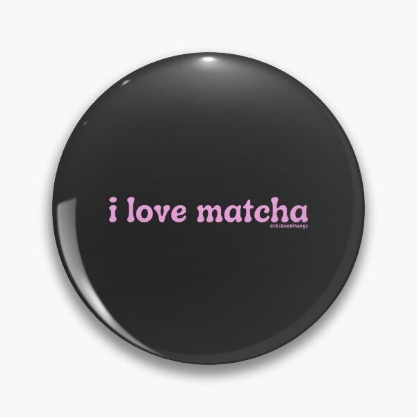 Item preview, I love matcha, v13b, pink, light pink | by @lilsboobthangs designed and sold by lilsboobthangs.