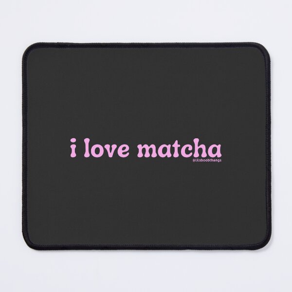 Item preview, I love matcha, v13b, pink, light pink | by @lilsboobthangs designed and sold by lilsboobthangs.