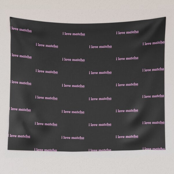 Item preview, I love matcha, v13b, pink, light pink | by @lilsboobthangs designed and sold by lilsboobthangs.
