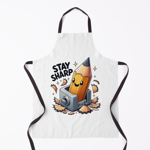 Item preview, Stay Sharp - Cute Kawaii Pencil with Sharpener designed and sold by Redblackman.