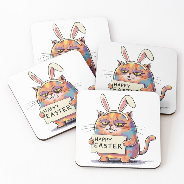 Item preview, Happy Easter | Humorous and Cheerful Holiday Graphic designed and sold by Tw1nsAIArt.