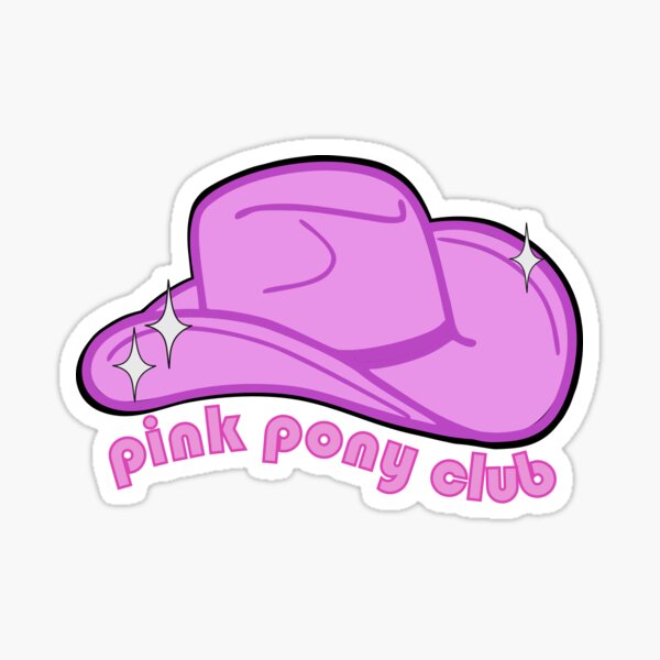 Item preview, Pink Pony Club Cowboy Hat designed and sold by anjgoel.