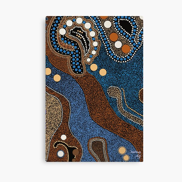 Item preview, Aboriginee Art #001 Frame 01 designed and sold by Dan French.