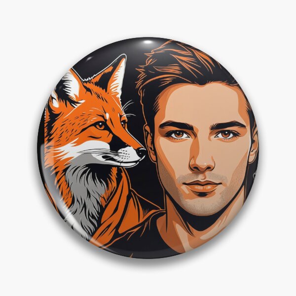 Item preview, The Young Boy and the Orange Fox designed and sold by Raheleh Barkhordari.