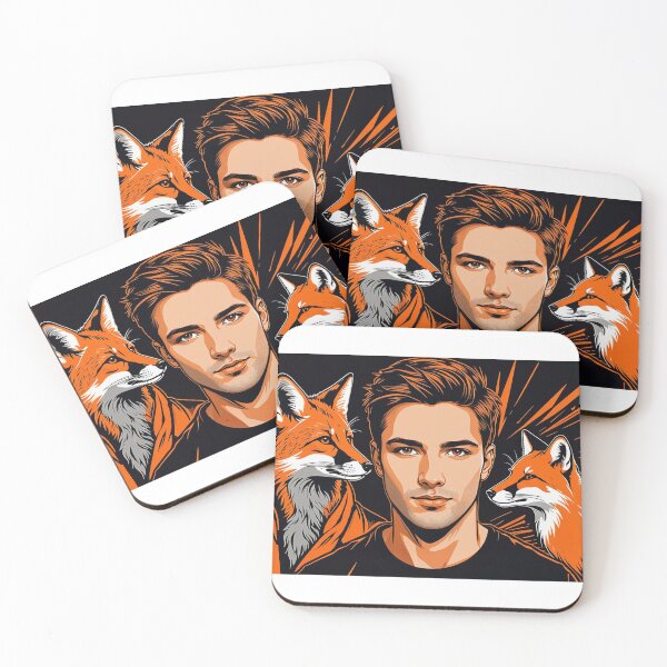 Item preview, The Young Boy and the Orange Fox designed and sold by Raheleh Barkhordari.