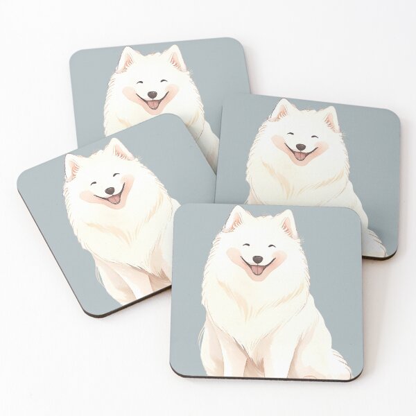 Item preview, Watercolour Samoyed Dog designed and sold by TheresaNicole.