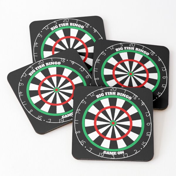 Item preview, Dartboard Big Fish Bingo designed and sold by LindenmannArts.