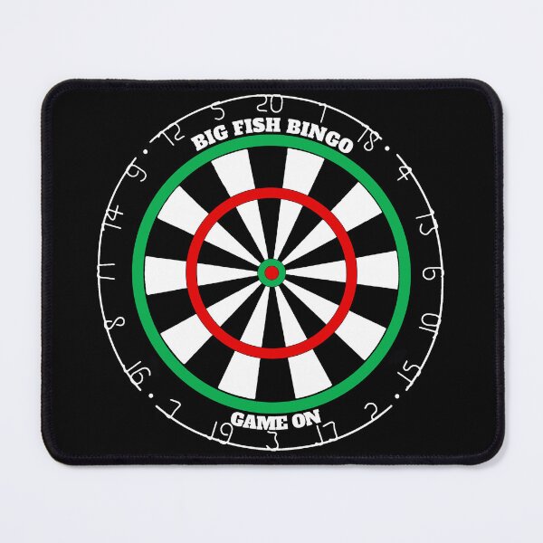 Item preview, Dartboard Big Fish Bingo designed and sold by LindenmannArts.