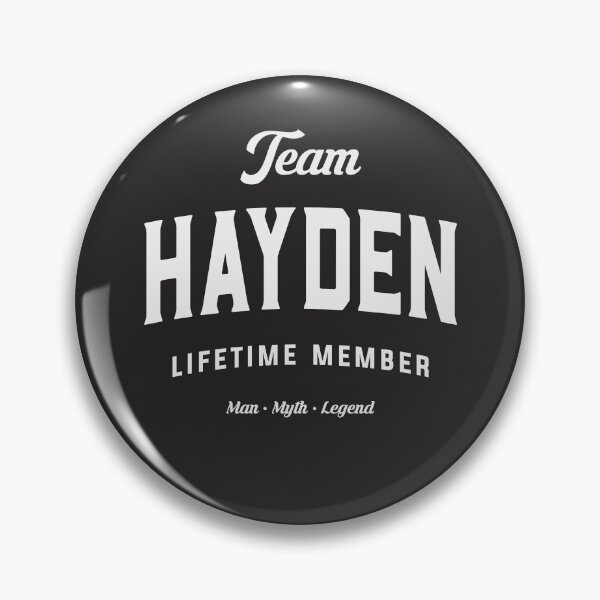 Item preview, Team Hayden Lifetime Member Funny Name Hayden designed and sold by cidolopez.