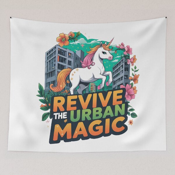 Item preview, Revive the Urban Magic Unicorn designed and sold by zoughlal.