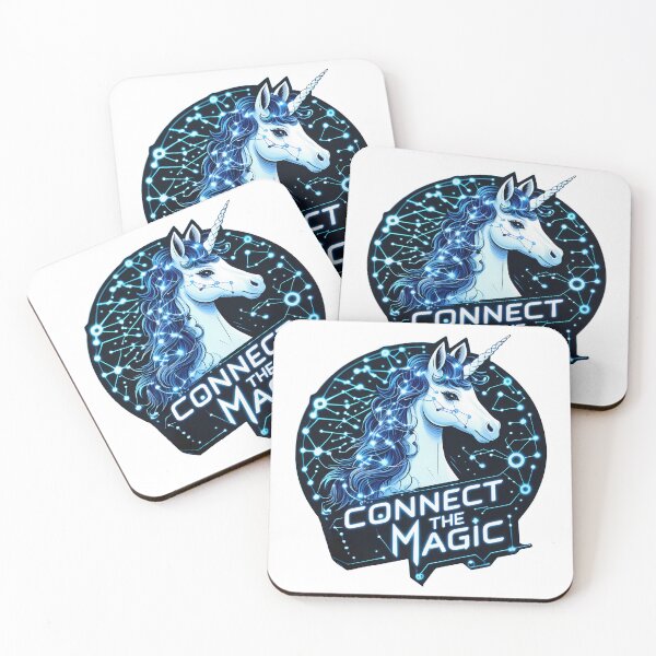 Item preview, Connect the Magic Unicorn designed and sold by zoughlal.