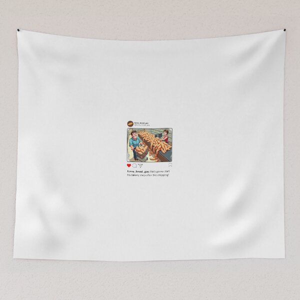 Item preview, Bread Hoarder at Checkout – Funny Supermarket Art designed and sold by ShopWithDreams.