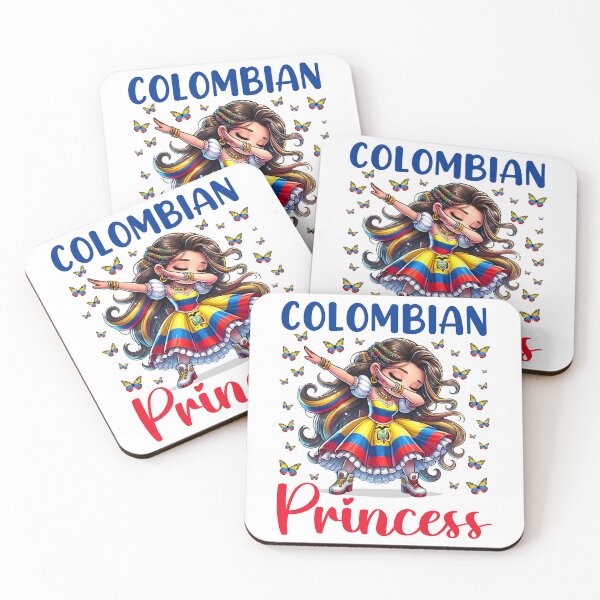 Item preview, Colombian Princess Dabbing for girls & kids designed and sold by NUMAcreations.