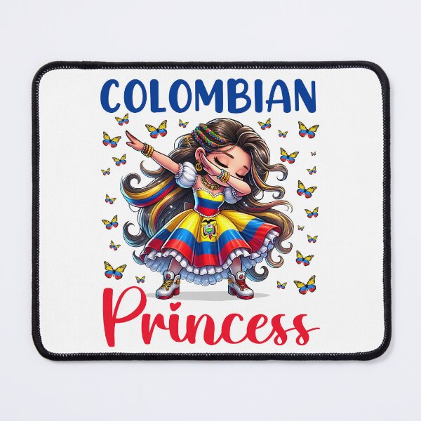 Item preview, Colombian Princess Dabbing for girls & kids designed and sold by NUMAcreations.