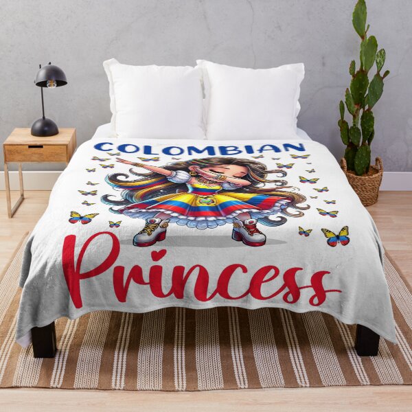 Item preview, Colombian Princess Dabbing for girls & kids designed and sold by NUMAcreations.