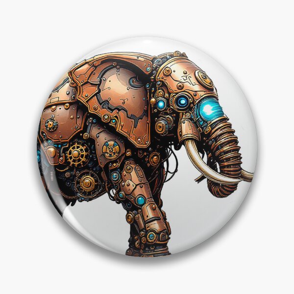 Item preview, Steampunk elephant : the mechanical circus designed and sold by Anne-Abadie.