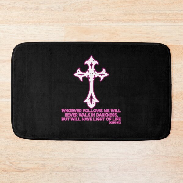 Item preview, Whoever Follows Me Will Never Walk In Darkness designed and sold by PNGShop.