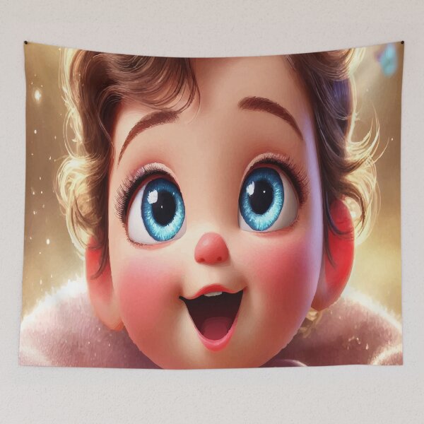 Item preview, Pure Joy: The Enchanted Baby Princess designed and sold by AbstractAnom.