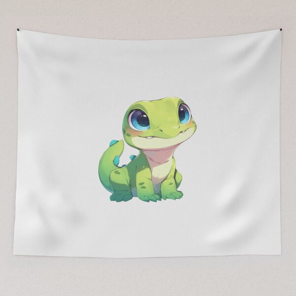 Item preview, Cute happy friend lizard designed and sold by PatternFly.