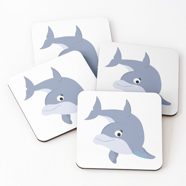 Item preview, Tri Delta Dolphin designed and sold by Lil Bits Art.