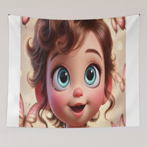 Item preview, Whimsical Wonder: The Joyful Baby Princess designed and sold by AbstractAnom.