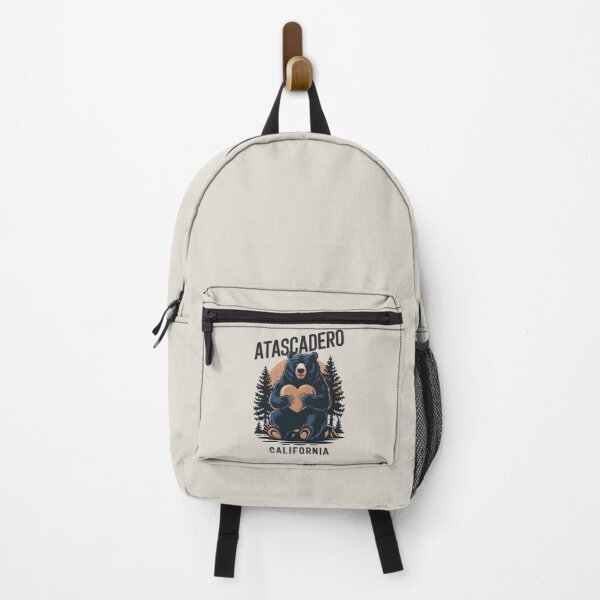 Item preview, Atascadero California Bear Nature Typography Art, Atascadero California designed and sold by MoMidoStore.