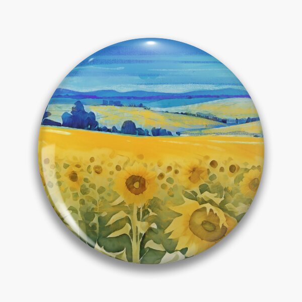 Item preview, Ukraine Sunflower Art designed and sold by Acts Of Paint.