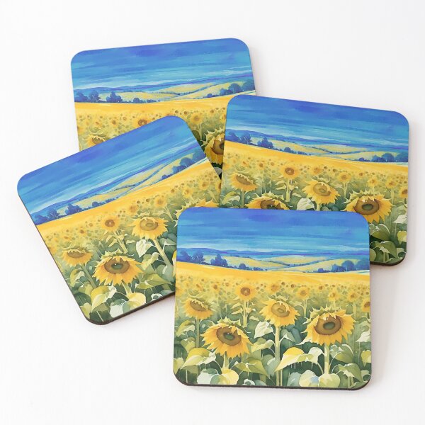 Item preview, Ukraine Sunflower Art designed and sold by Acts Of Paint.