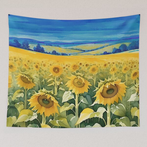Item preview, Ukraine Sunflower Art designed and sold by Acts Of Paint.