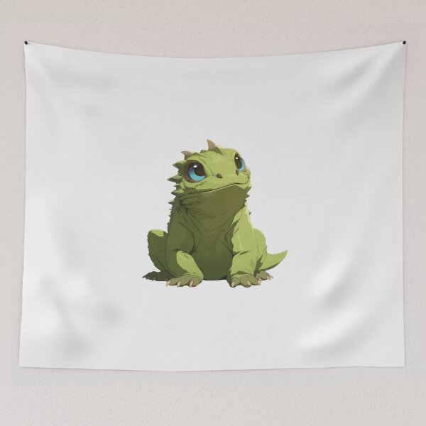 Item preview, Cute happy friend lizard designed and sold by PatternFly.