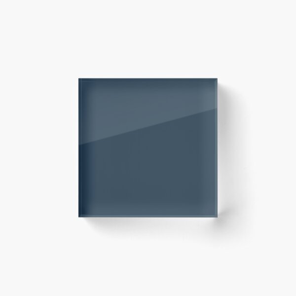 Item preview, Charcoal Blue Solid Color | Bleu Abstracts designed and sold by BleuAbstracts.