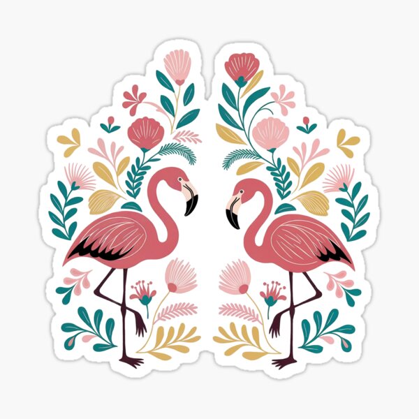 Item preview, Two flamingos designed and sold by jkrphoto.