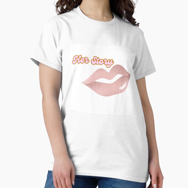 Vista previa del artículo con la obra «Su historia», diseñado y vendido por stylealady.