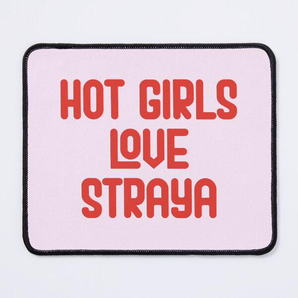Item preview, Hot Girls Love Straya - Red Bold Text designed and sold by Chubuter.