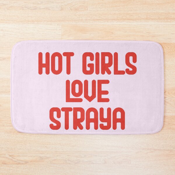 Item preview, Hot Girls Love Straya - Red Bold Text designed and sold by Chubuter.