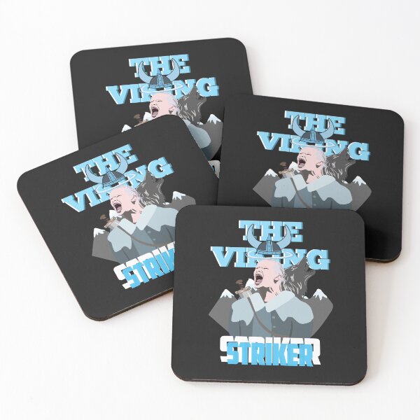 Item preview, The Viking Striker, Erling Haaland Bold designed and sold by Artbysaeme.